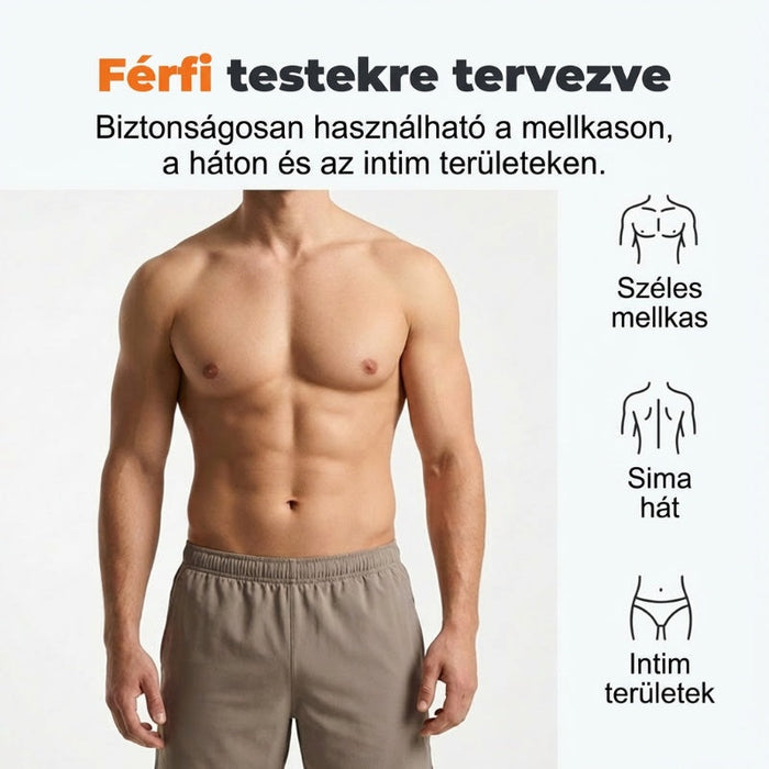 Nežna krema za odstranjevanje dlak za moške – brez draženja-SI