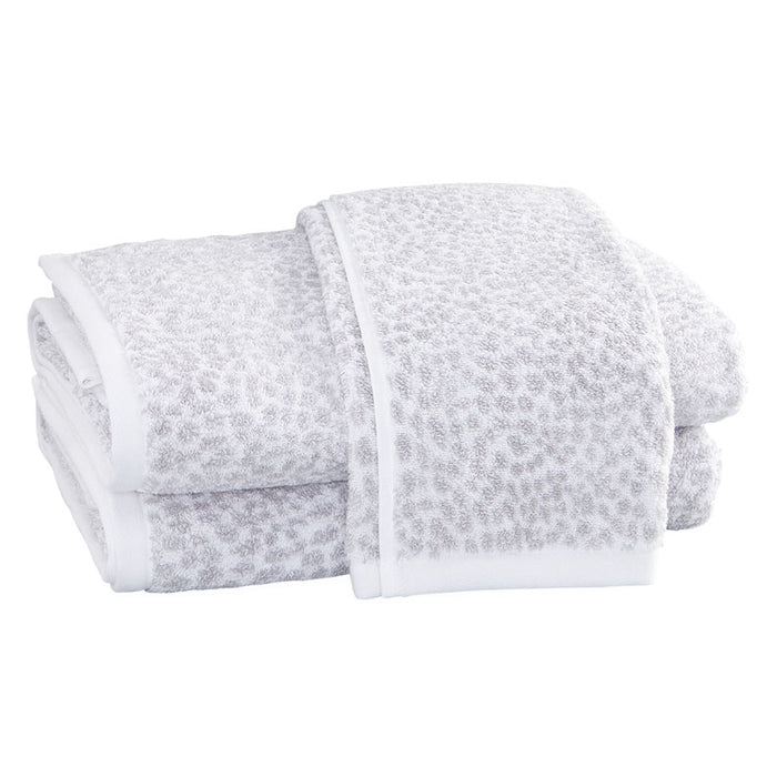 Nikita Bath Towel — Silver - RSVP Style