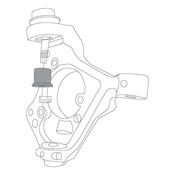Northstar 0.5 Deg Front Camber Adjustment Bushing for Jeep JL suspension component