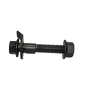 Black bolt with nut and washer for Northstar 18mm cam bolt axle alignment