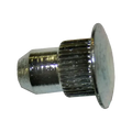 Shiny metal threaded guide pin with wide flat head for Cadillac GM Northstar alignment