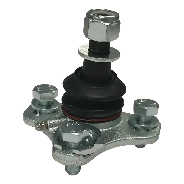 Shiny metal lower camber adjustable ball joint with rubber boot for Promaster front suspension