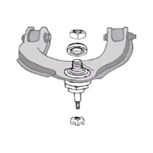 Automotive control arm with ball joint and hardware for GM 2007-13 1500 pickup