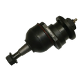 Black ball joint with threaded stud for GM control arm, adjustable camber caster upgrade