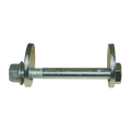Silver bolt with washers and hex nuts for Northstar Rear Differential Adjusting Cam Bolt Jeep