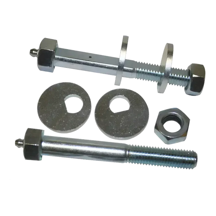 Metal bolts washers and nut for Kia Hyundai rear greaseable cam bolt pair 44-169