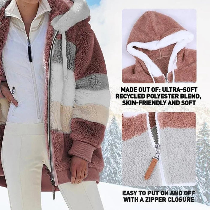 Nueva chaqueta de algodón en color contrastante.-ES