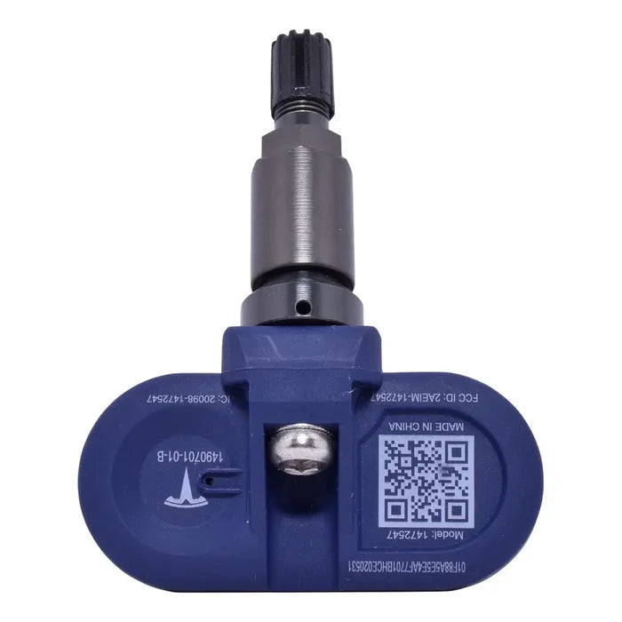OEM Tesla BLE (2400 MHz) TPMS Sensor w/ Black Clamp-in Stem