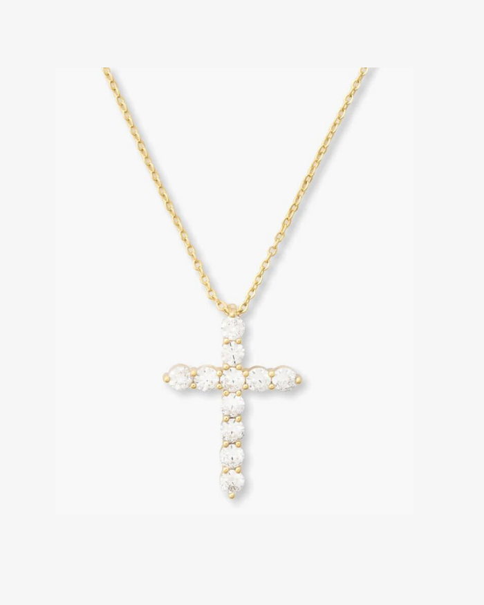 "Oh She Fancy" Cross Pendant