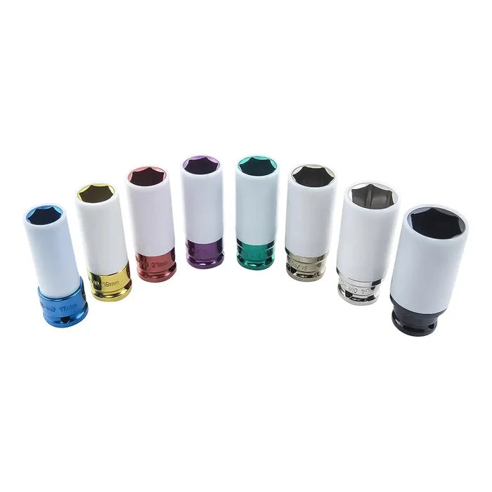 Omega 1/2 Dr. Coated Impact Socket Set 8 Pcs - 83003 -