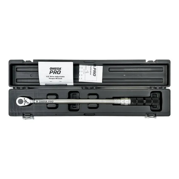 Omega 83013 1/2 Dr. Adjustable Torque Wrench 30-250 FT/Lbs.