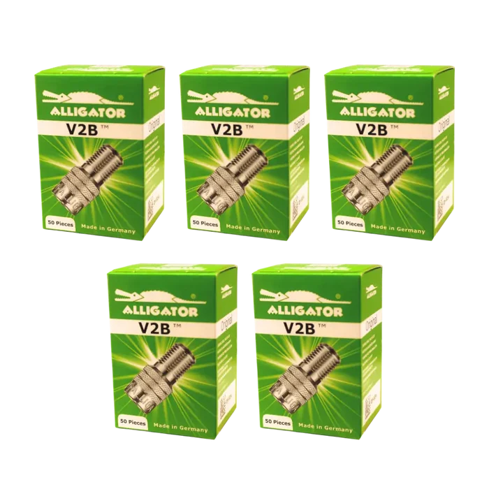 Green Alligator V2B Gator double seal valve cores in boxes prevent air leaks