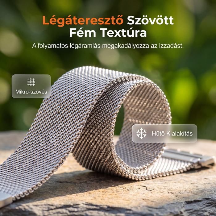 ⌚Pašček za uro iz mrežastega jekla – za Apple Watch-SI