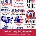 Patriotic Bundle SVG Files