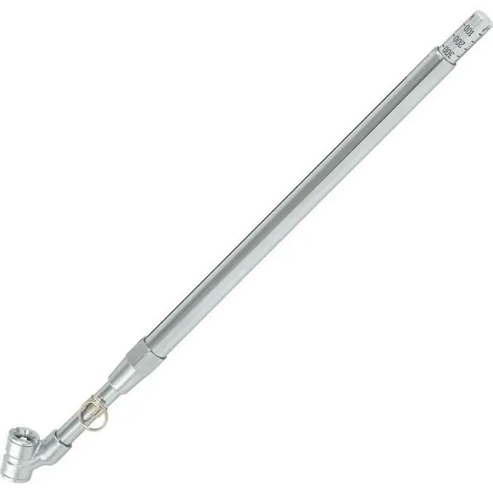 Air Tools - PCL Chrome Universal Truck Service Air Gauge, Dual Foot, 10-160 Psi, In 2 Lb Units