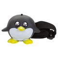 Penguin Head Torch  Black - 8cm x 7cm