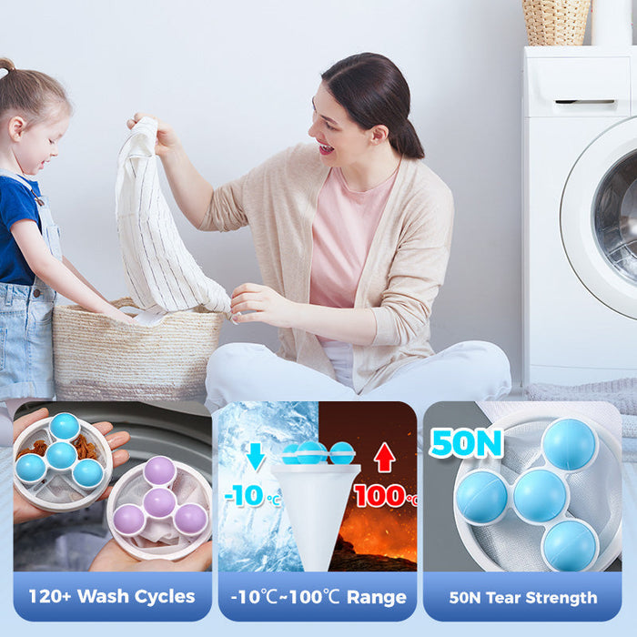 🧼 Plávajúca sieťka na zachytávanie chlpov 🌀 Účinne zachytáva chlpy a vlákna, opakovane použiteľná, chráni práčku a odtoky. 🚿✨🥳 Predaných viac ako 500 000 kusov! 🥳-SK