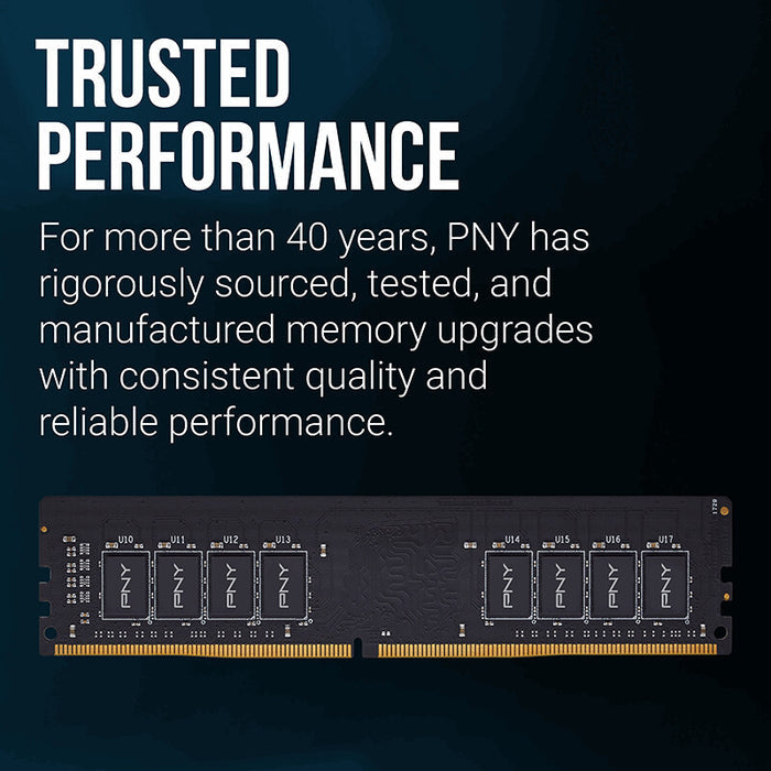 PNY MD8GSD43200-SI memory module 8 GB 1 x 8 GB DDR4 288-pin DIMM