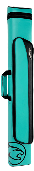Predator Roadline Teal 2x4 Hard Pool Cue Case with Double Straps