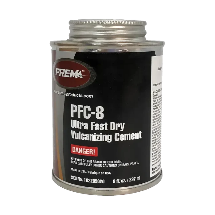 Prema PFC-32 8 oz ultra-fast dry vulcanizing cement for sidewall cracks