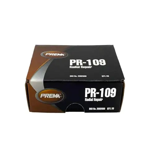 PREMA PR-109 Radial Tire Patches - Passenger Tire and Truck Tire Repair Patches - 3 x 2 inch Vulcanizing Tire Patches - 20 Per Box|B0CK545RBX