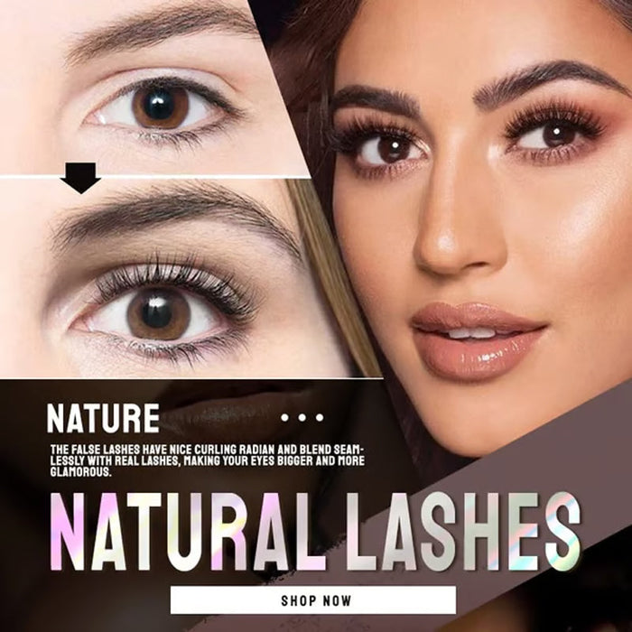 🔥Producto de 2026 ✨⚡ Pestañas postizas reutilizables y autoadhesivas-ES