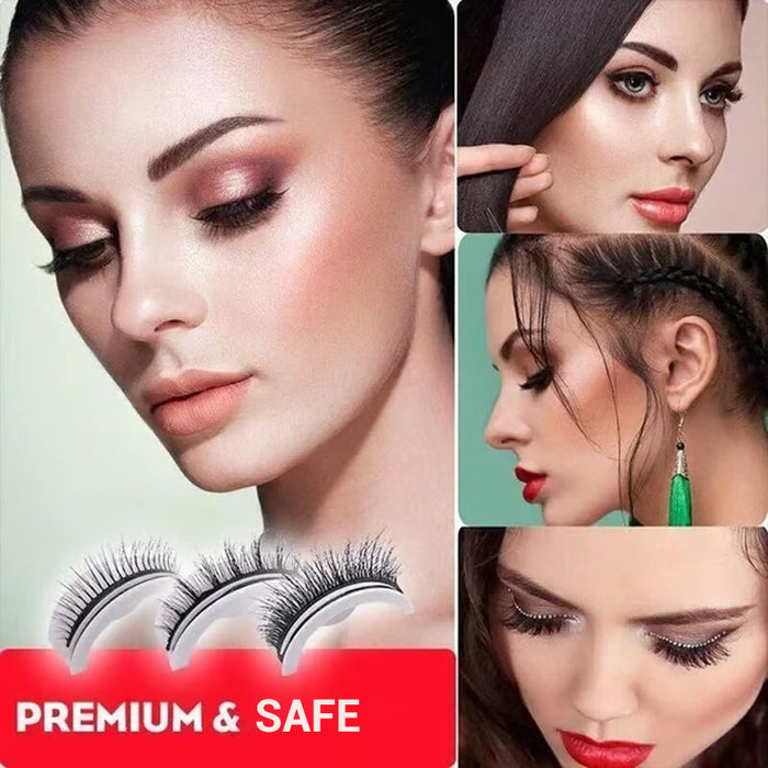 🔥Producto de 2026 ✨⚡ Pestañas postizas reutilizables y autoadhesivas-ES