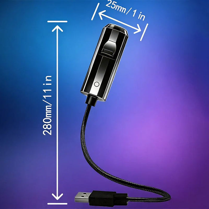 Proyector de luz nocturna USB con galaxia y luna 🥳🥳-ES