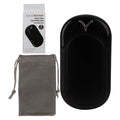 Rechargeable Hand Warmers  Black - 10.3cm x 5.5cm