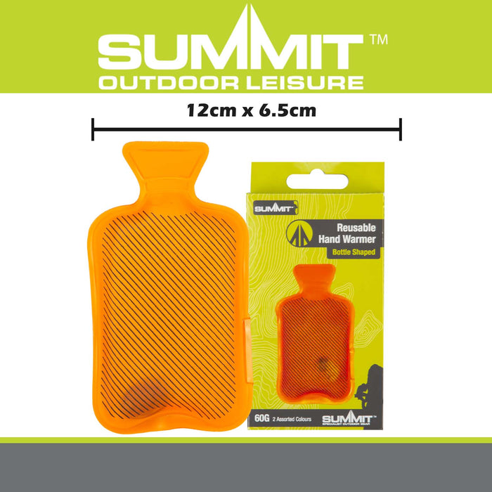Rechargeable Hand Warmers  Orange - 12cm x 6.5cm