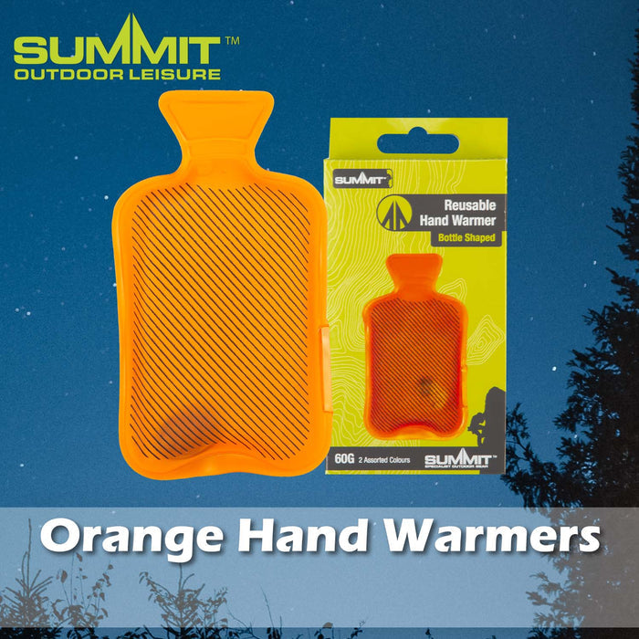 Rechargeable Hand Warmers Good for Days Out Orange - 12cm x 6.5cm