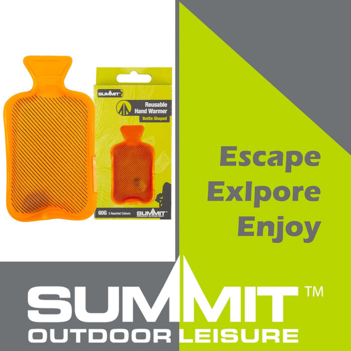 Rechargeable Hand Warmers  Orange - 12cm x 6.5cm