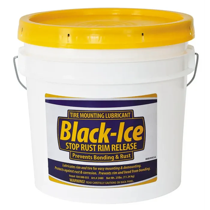 Rema 2480 Tire Mounting Paste - "Black-Ice", No-Rust - 25 lb