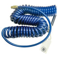 Rema Polyurethane Recoil Air Hose 1/4 Male Ends - 25 ft -
