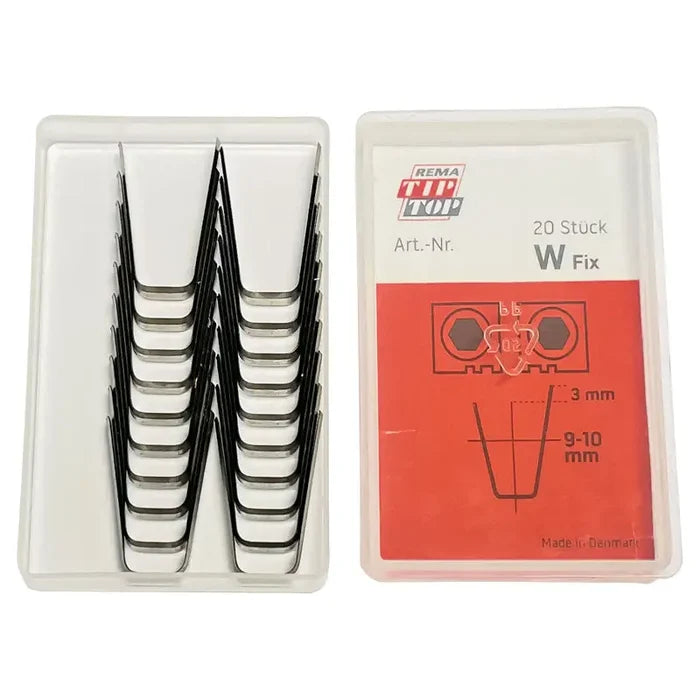 Rema Square Regroover Blades - 3-4 mm / 20/Box - Tire