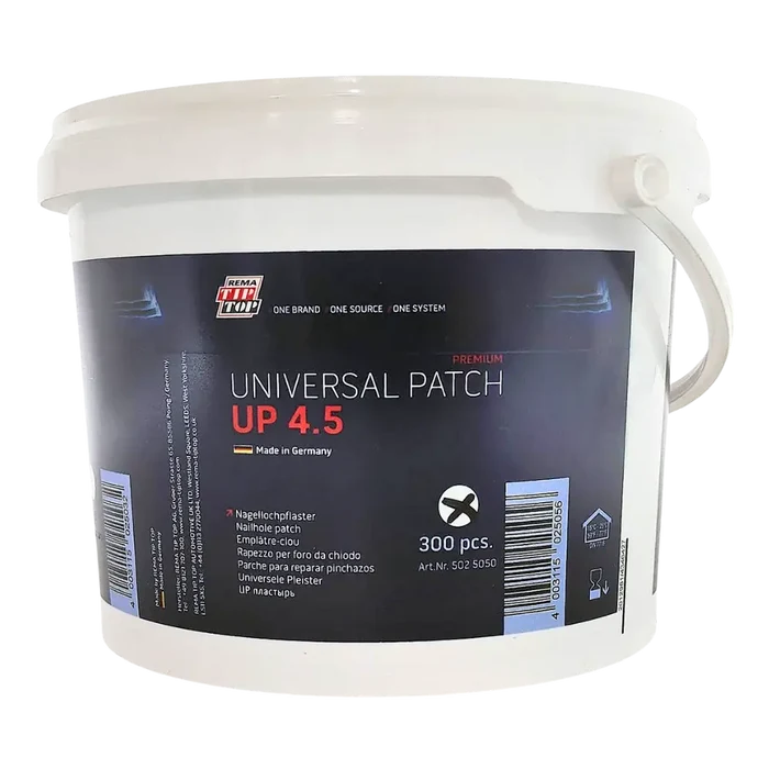 Rema UP4.5-P universal repair units pail of 300 for 3/16-inch injury holes