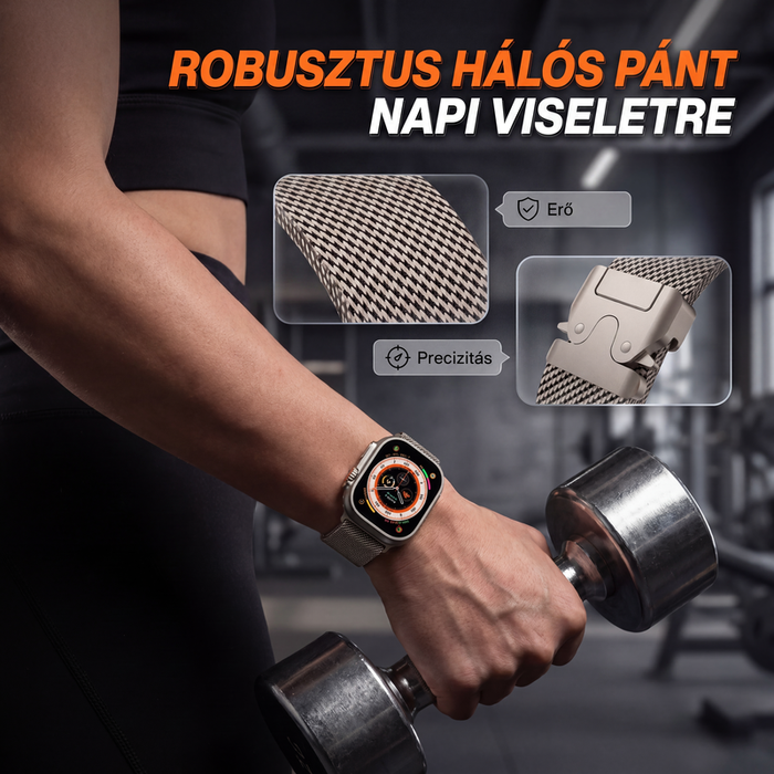 ⌚Remen od mrežastog čelika za sat – za Apple Watch-HR