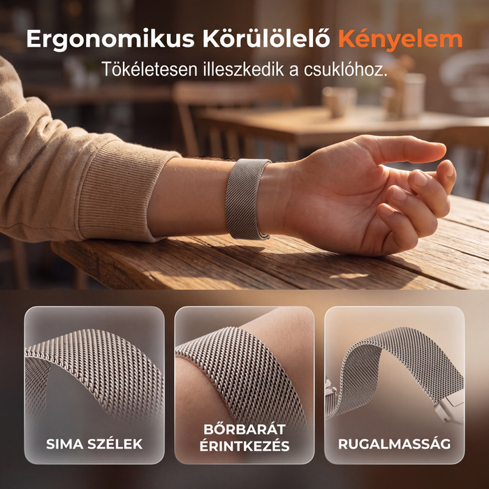 ⌚Remen od mrežastog čelika za sat – za Apple Watch-HR