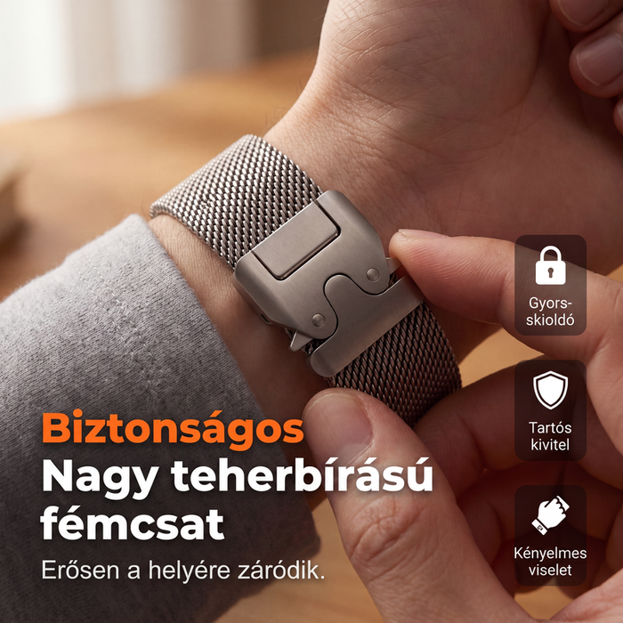 ⌚Remen od mrežastog čelika za sat – za Apple Watch-HR
