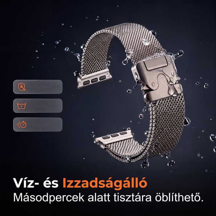 ⌚Remen od mrežastog čelika za sat – za Apple Watch-HR