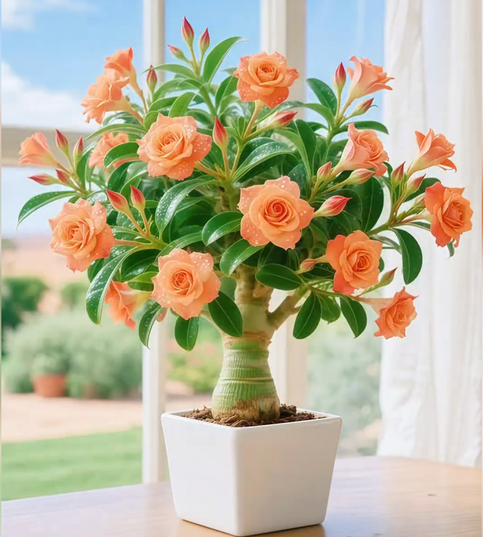 🌵 Retos dykumos rožių sėklos 🌺 Lengva auginti-LT