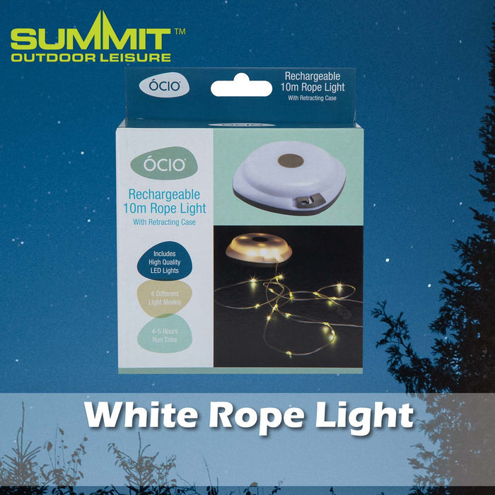 Rope Light Good for Days Out White - 12cm x 12cm