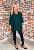 ROWAN SWEATER-SEA GREEN