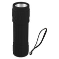 Rubber Cob Torch  Black - 10cm x 4cm