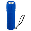 Rubber Cob Torch  Blue - 10cm x 4cm