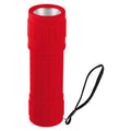 Rubber Cob Torch  Red - 10cm x 4cm