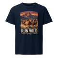 Run Wild Unisex Organic Mid-light T-shirt