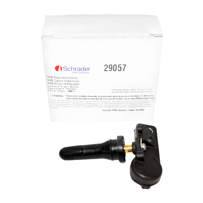 Schrader 29057 OE Replacement TPMS Sensor, 433 MHz Snap-In (Ea.)