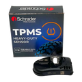 Schrader 53718 heavy-duty TPMS sensor, 433 MHz, clamp-in, relearn required