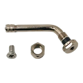 Shiny Schrader 57009 clamp-in TPMS valve stem for aluminum wheels